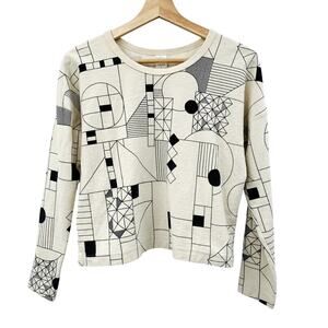 North of West Geometric art deco Long Sleeve